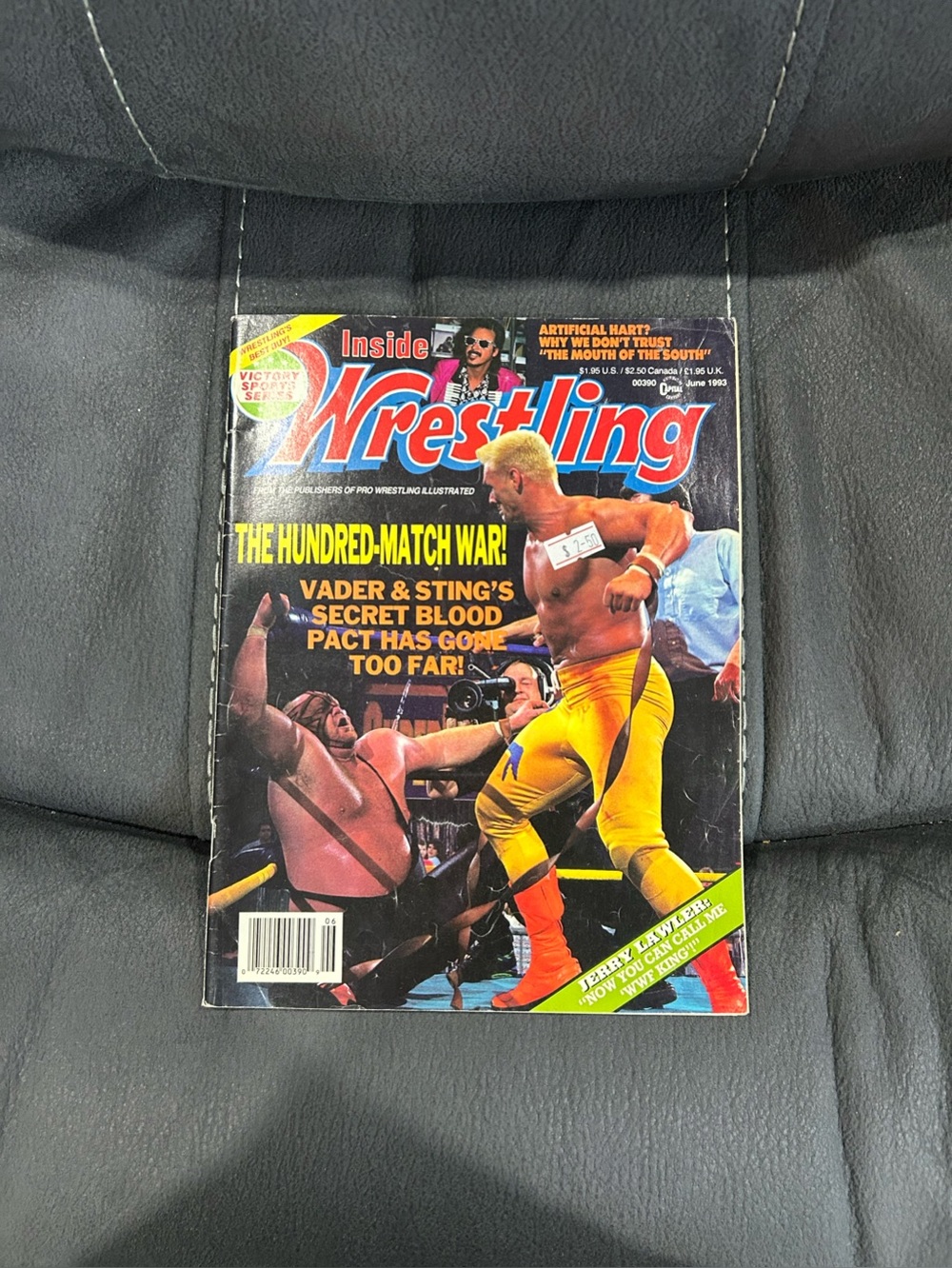 Inside wrestling magazine-June 1993